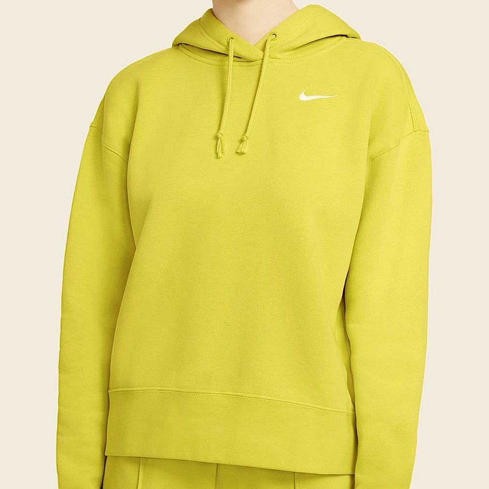 Neon Yellow-Green Nike Hoodie